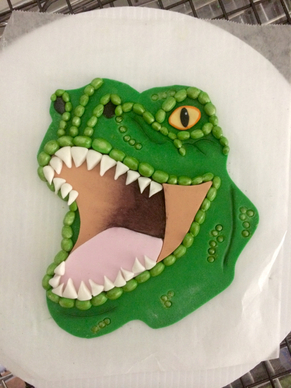 T-Rex cake - Sweets By Selina | Dallas Custom Cakes
